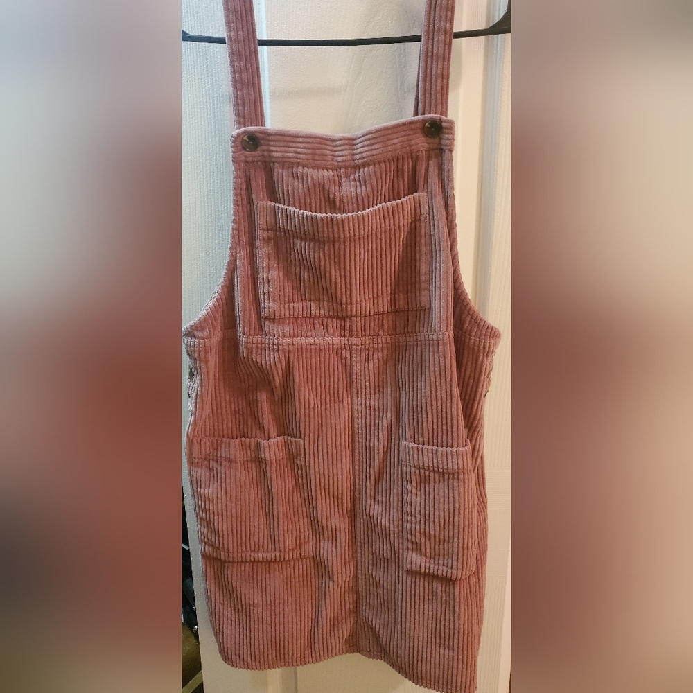 Mini corduroy dress